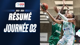 Résumé 2ème journée | Betclic ELITE 2023-2024 | LNB Officiel