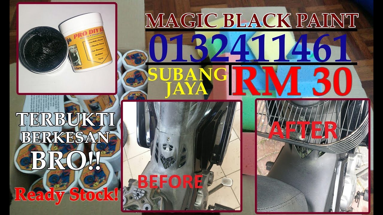 Cara baik pulih plastik kereta atau inner motor pudar!! YouTube