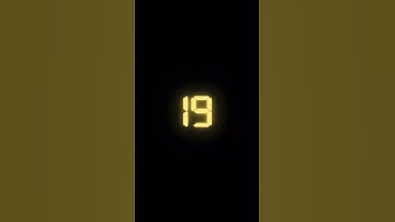 49 Second Digital Countdown Timer