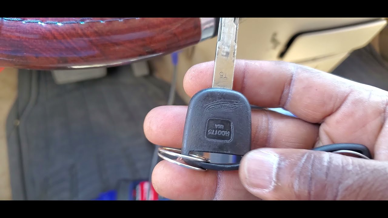2007 Honda Odyssey Key Stuck In Ignition