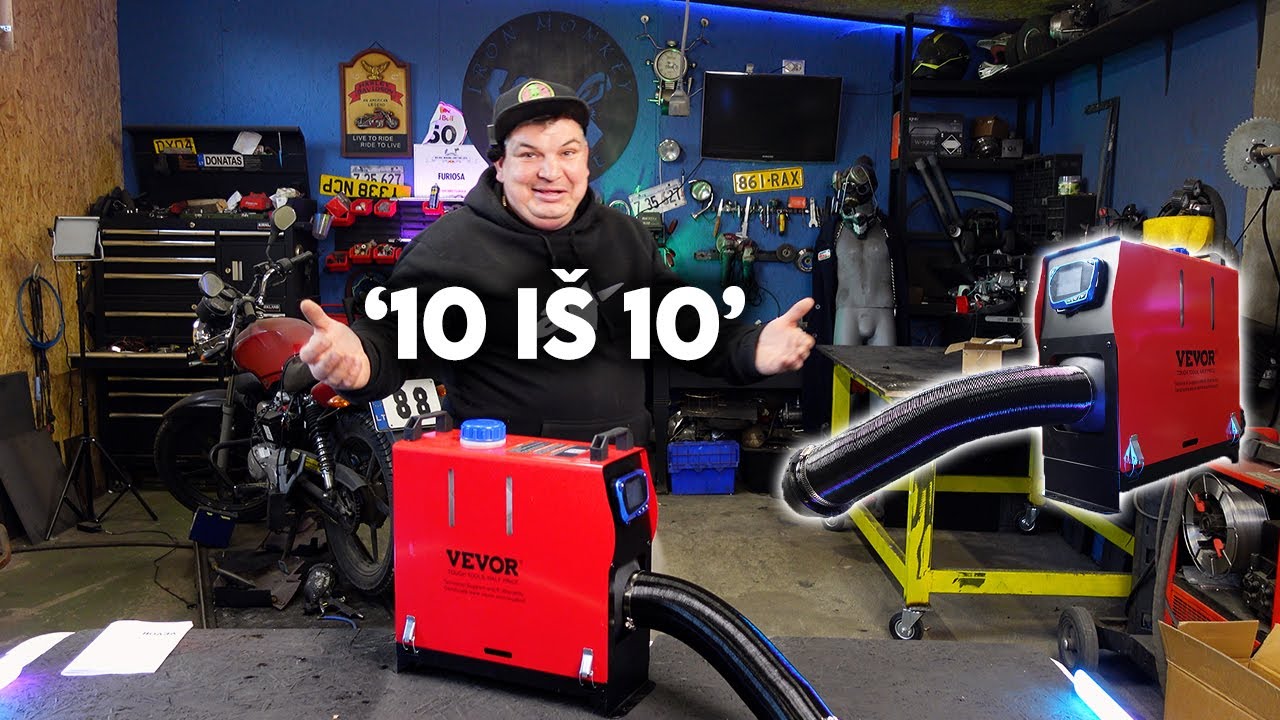 NAUJAS DIZELINIS SILDYTUVAS I GARAZA 