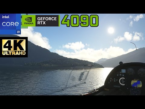 RTX 4090 + i9 13900 | Realistic Graphic MAX setting with Ray tracing DLSS 3 on | Flight Simulator