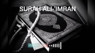 surah ali-'imran by zain abu kautsar al-quran heart touching recitation