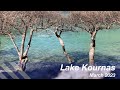 Exploring beautiful lake kournas crete greece0