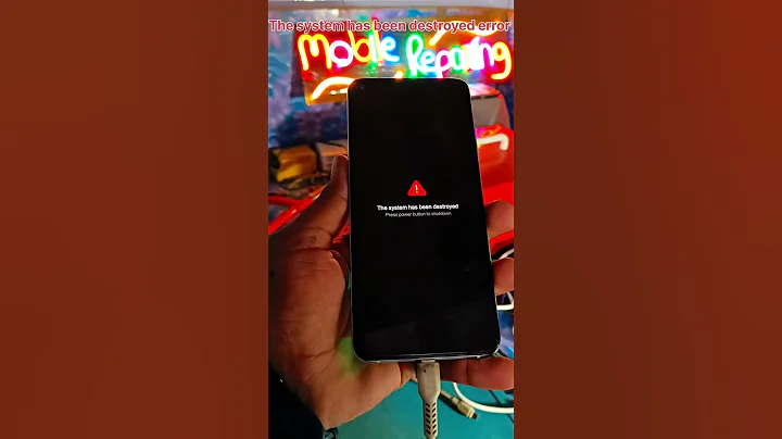 All Xiaomi Redmi Mi Device the system has been destroyed error Problem Solution