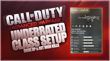 CoD AW: Most UNDERRATED Class Setup to "RANK UP" and Get "MORE KILLS" In Advanced Warfare!