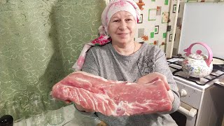 Мама научила, как ХРАНИТЬ МЯСО БЕЗ ХОЛОДИЛЬНИКА, до года.