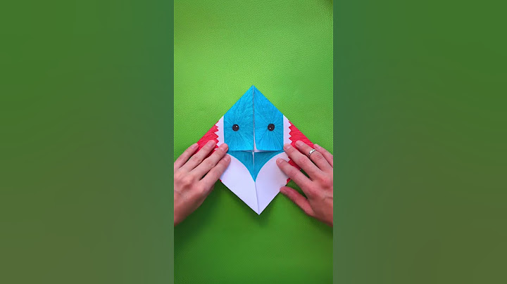 Baby Shark 🦈🐳DIY Paper Toy