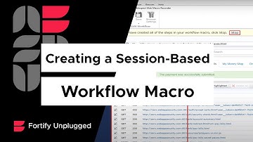 Create a Session-Based Workflow Macro in WebInspect