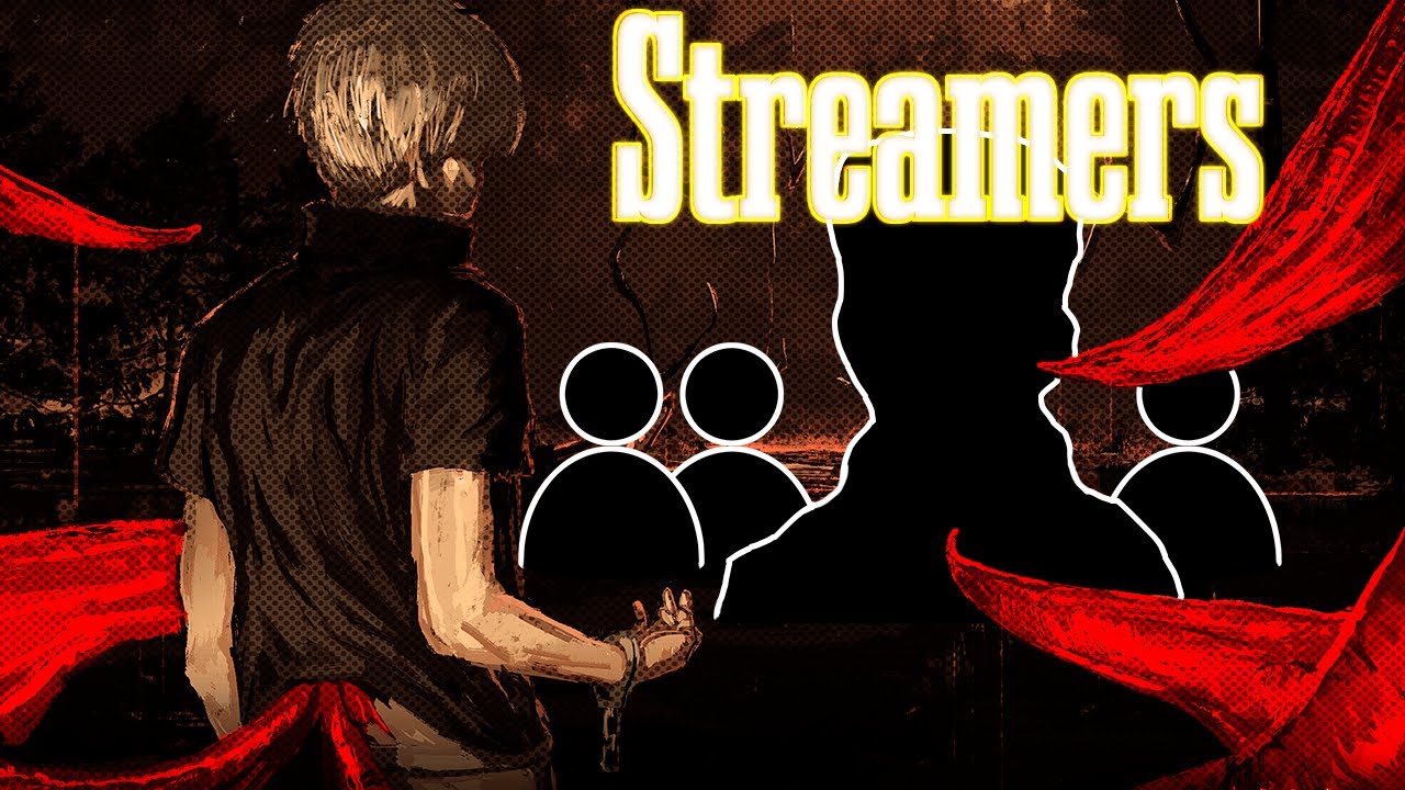 Caí de Kaneki contra STREAMERS!!! | Dead by Daylight DBD