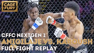 Christion Anigilaje vs. Huthayfah Karoush | Full Fight Replay | CFFC NextGen 1
