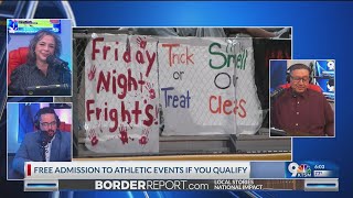 Free athletic admission for students