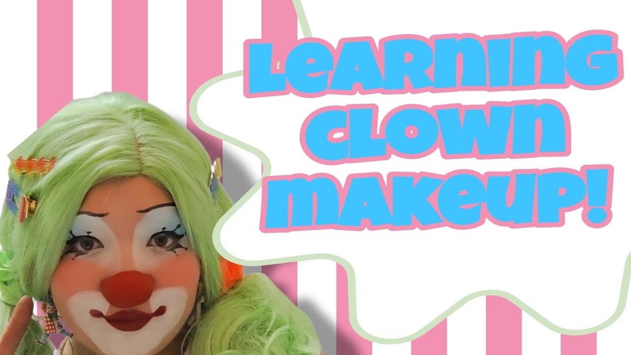 Clown makeup tutorial (step by step) - YouTube