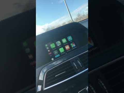 Carplay мерседес w204
