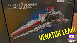 LEGO Just LEAKED The Collectors Series Venator Attack Cruiser! - Lego Star Wars leak 2023
