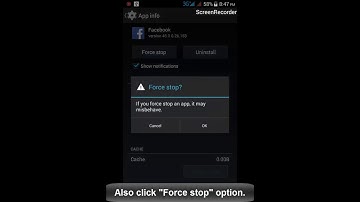 How to fix Unfortunately Facebook has stopped working in android