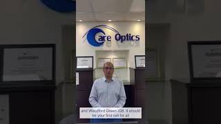 Book Your Eye Test Today At Care Optics Optician