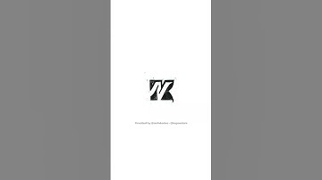 W K monogram logo logomark design process created by @anhdodes - @logoadoni - Anh Do - logo designer