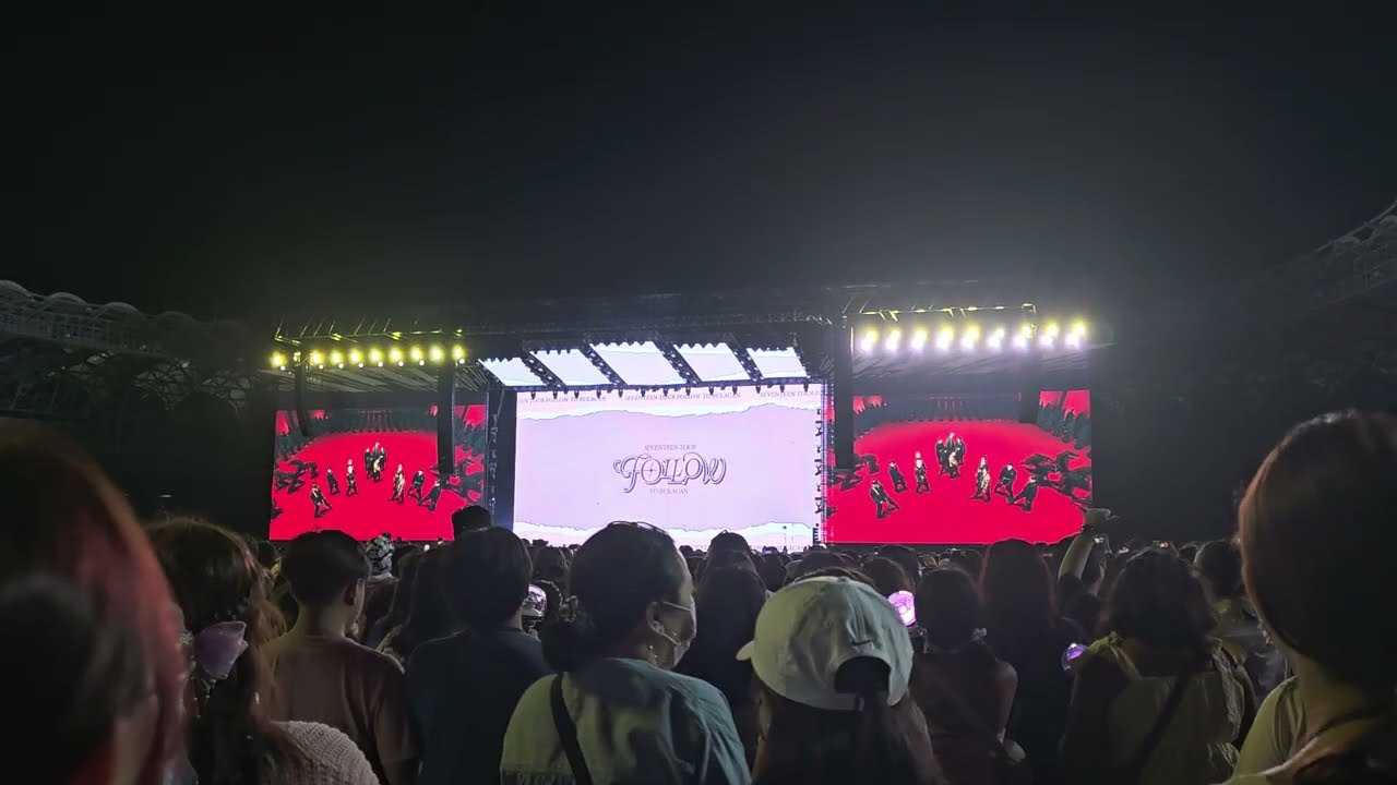 240113 SEVENTEEN TOUR Follow to Bulacan - Super 손오공 (pre-concert) Filo Carats fanchant is insane