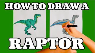 How To Draw A Raptor