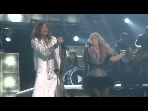 Carrie Underwood and Steven Tyler ROCK IT LIVE - Undo it / Walk This Way - FULL version