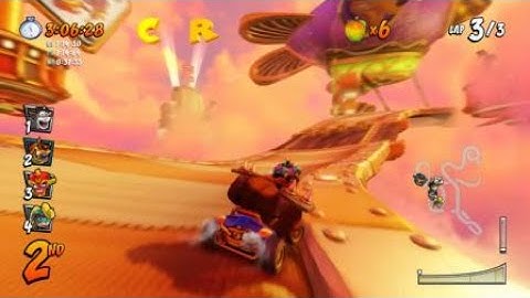 Crash™ Team Racing Nitro-Fueled - LUCKIEST POWER SLIDE EVER!!!