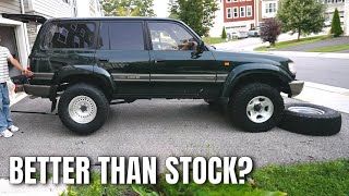 Giving Our 80 Series Land Cruiser a New Look. Wheel & Tire Install