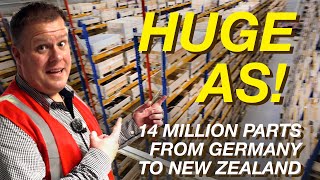 Massive warehouse for agricultural machinery parts – Germany supplies to NZ!
