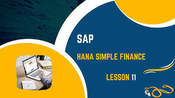SAP S 4 HANA Simple Finance | Class 11 | #sap #sapna #sapfinance #saphana #sapmm