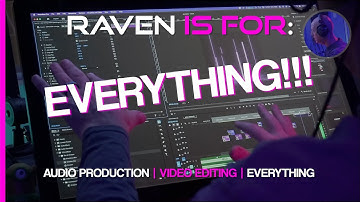Slate Raven MTi Max for EVERYTHING! Raven for Video Editing, Audio Production and Basically Anything