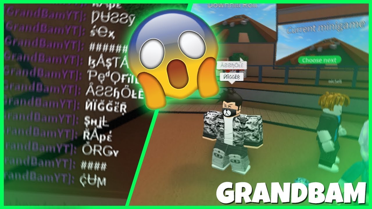 Say Bad Words In Roblox Working Youtube - badly made green r roblox
