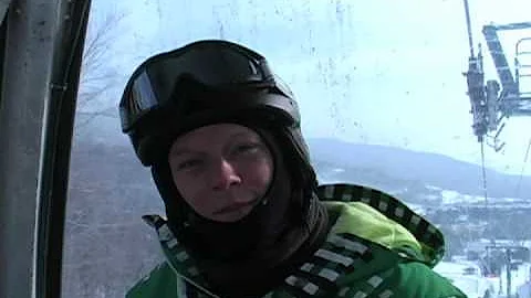 my high speed ski crash