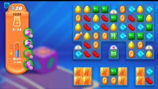 Candy Crush Soda Saga Hard Level 1332 | Soda Saga So Close