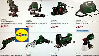 LIDL catalogue parkside DIY Tools Bricolage Jardinage Arrivage Aout 2025 #france #tools #parkside 