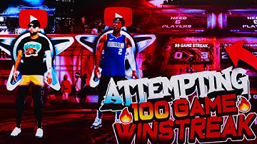 ATTEMPTING 100 GAME WIN STREAK IN NBA 2K20 GONE WRONG! *MUST WATCH* #FIX2K20