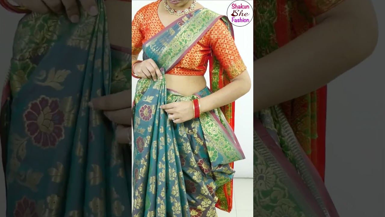 How to wear a saree For wedding 