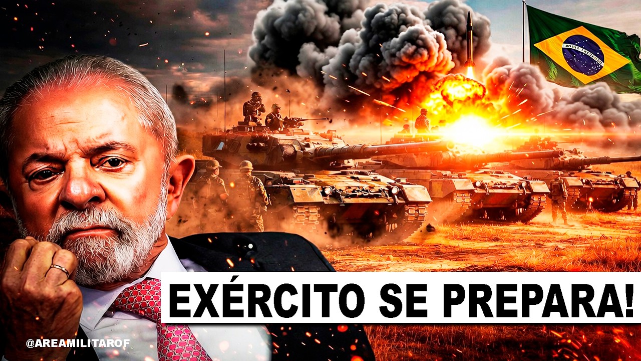 Exército do Brasil se PREPARA para GUERRA – 20% das Tropas de PRONTIDÃO!