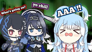 Kobo Screams After Seeing Kronii and Nerissa