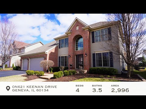621 Keenan Dr, Geneva, IL home video tour