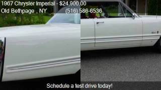 1967 Chrysler Imperial Crown Coupe for sale in Old Bethpage