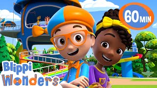 Blippi and Meekah build the ultimate playground! | Blippi Wonders Educational Videos for Kids