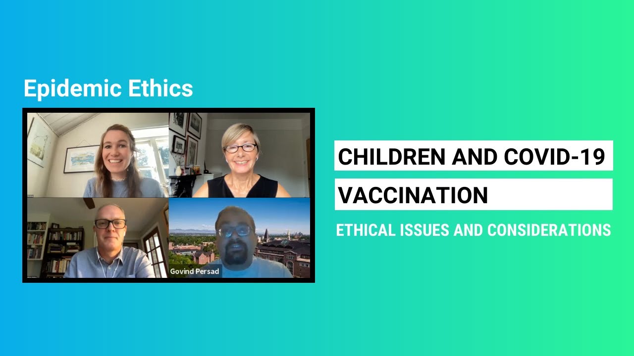 Download Children and COVID-19 Vaccination: Ethical Issues and Considerations