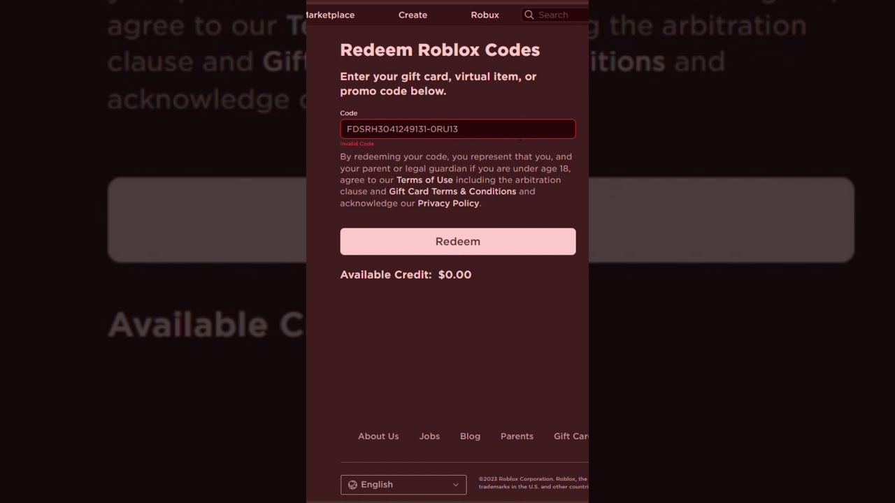 Can You Get Robux By Redeeming A Random Code 