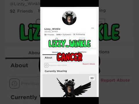 Videó: A robloxban ki az a lizzy_winkle?