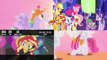 Ponies React To Everything Right/Wrong With Equestria Girls Choose Your Ending (Uberduck)