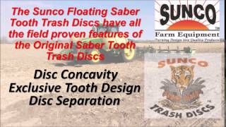 Sunco Floating Saber Tooth Row Cleaners