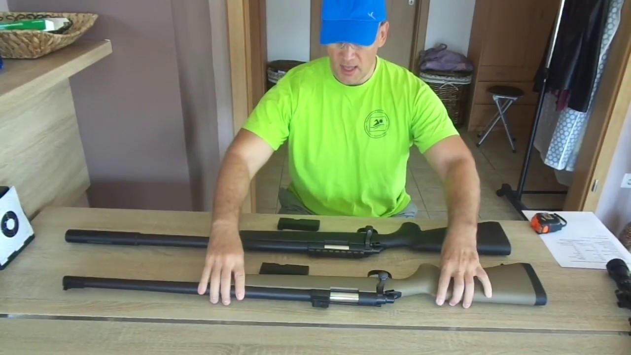 Tokyo Marui VSR-10 G-Spec vs Pro airsoft sniper