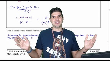 3.2c Practice With The Quotient Rule | AP Calculus