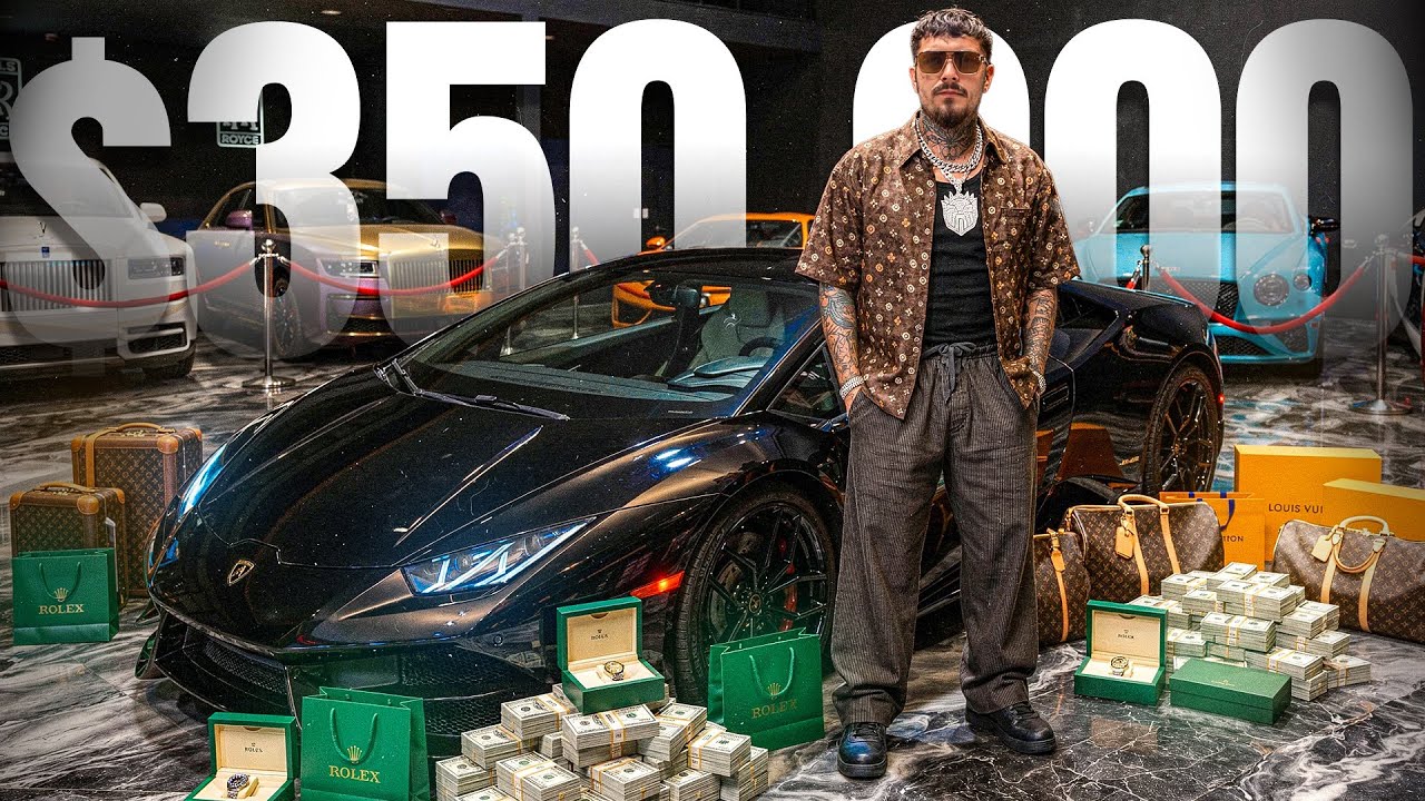 Billionaire Makes $350,000 Trading and SPENDS IT ALL
