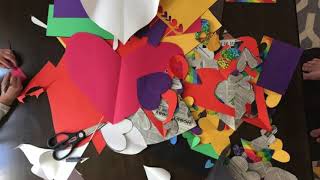 WILLOWWIND Art Distance Learning - Project 3: WINDOW HEART ART
